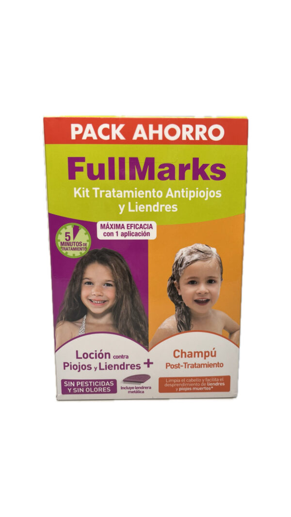 Kits antipiojos y liendres fullmark