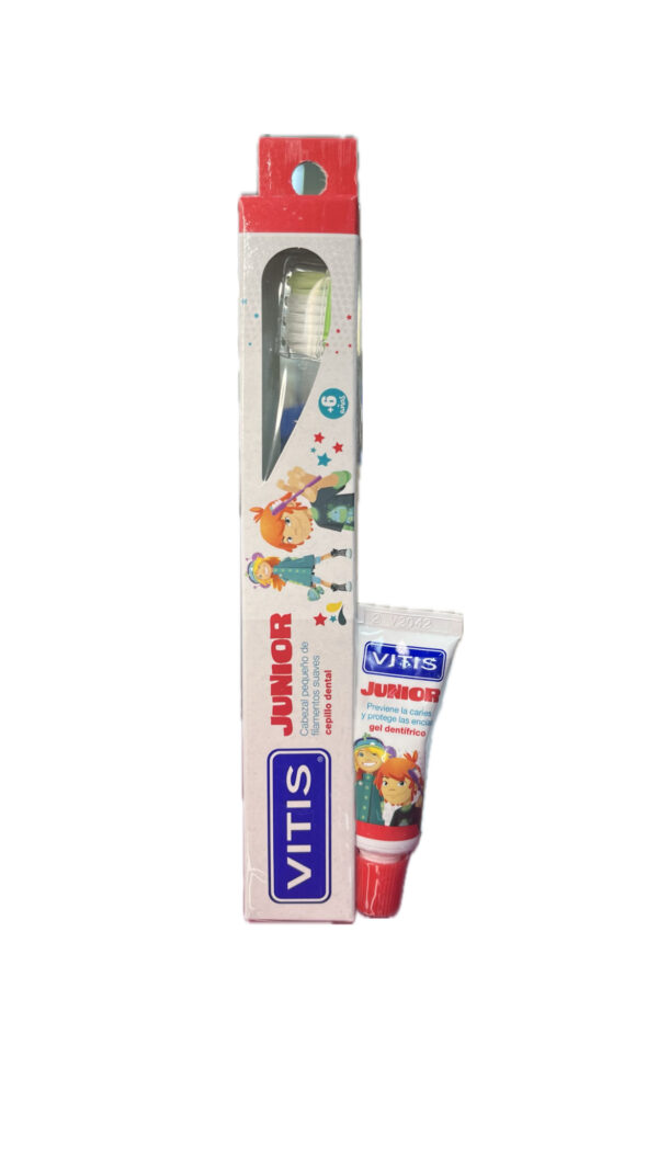 Cepillo de dientes Vitis junior