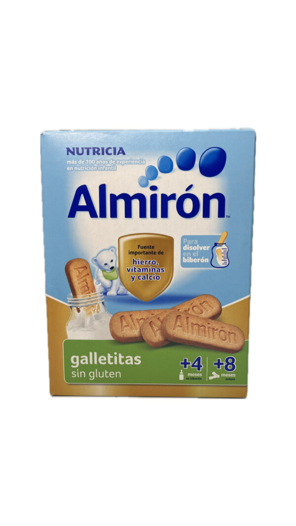 Galletas Almirón sin gluten.